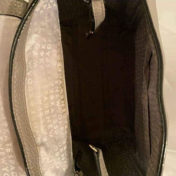 Kate Spade Desigber Hamilton Gray Backpack Satchel Shoulder Bag - Picture 4 of 5